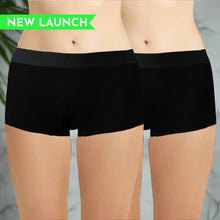 Load image into Gallery viewer, Bamboo Underwear Boyshorts  for Women - Pack of 2