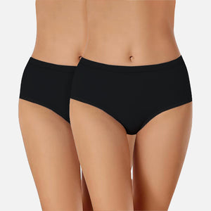 Heelium Bamboo Underwear Brief for Women - Pack of 2