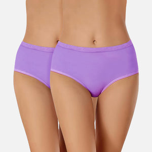 Heelium Bamboo Underwear Brief for Women - Pack of 2