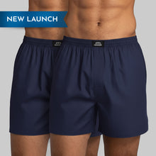 Load image into Gallery viewer, Heelium Bamboo Boxers For Men - Pack of 2