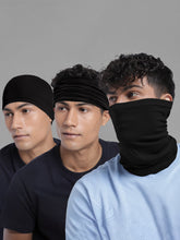Load image into Gallery viewer, Heelium Bamboo Bandana - Set of 3