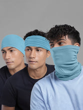 Load image into Gallery viewer, Heelium Bamboo Bandana - Set of 3