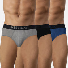 Load image into Gallery viewer, Heelium Bamboo Underwear Brief for Men - Pack of 3