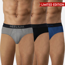 Load image into Gallery viewer, Heelium Bamboo Underwear Brief for Men - Pack of 3