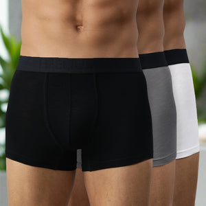 Bamboo Underwear Trunk For Men - Pack of 3