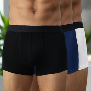 Bamboo Underwear Trunk For Men - Pack of 3