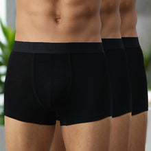 Load image into Gallery viewer, Bamboo Underwear Trunk For Men - Pack of 3