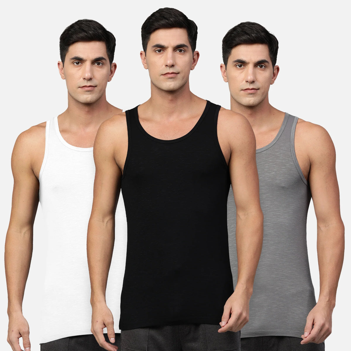 Bamboo Vest for Men - Pack of 3 – Heelium