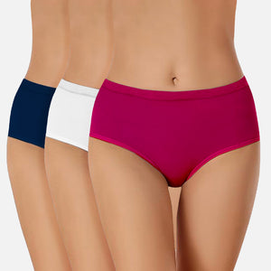 Heelium Bamboo Underwear Brief for Women - Pack of 3