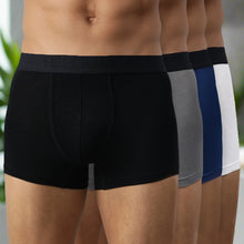 Load image into Gallery viewer, Bamboo Underwear Trunk For Men - Pack of 4