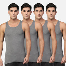 Load image into Gallery viewer, Bamboo Vest for Men - Pack of 4