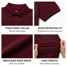 Load image into Gallery viewer, Heelium Bamboo Polo T-shirt for Men