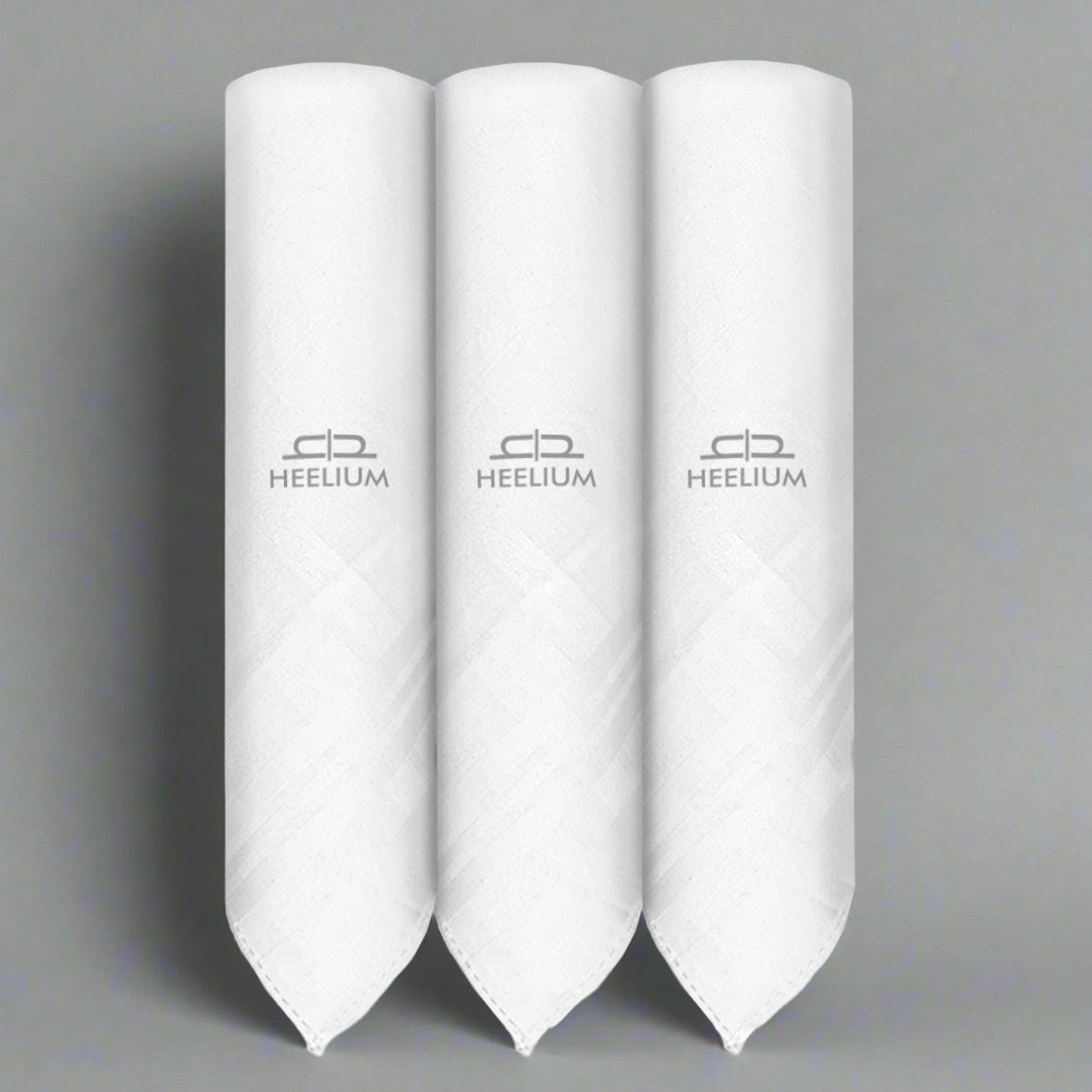 Heelium Bamboo Handkerchief - Set of 3