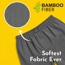 Load image into Gallery viewer, Heelium Striped Bamboo Boxers For Men - Pack of 1