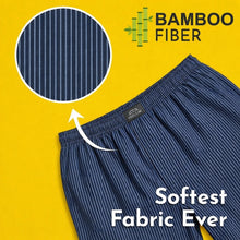 Load image into Gallery viewer, Heelium Striped Bamboo Boxers For Men - Pack of 1