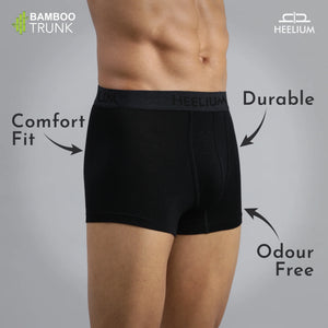 Bamboo Underwear Trunk For Men - Pack of 6