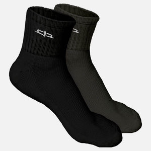 Bamboo Quarter Length Socks for Women - 2 Pairs