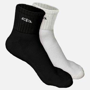 Bamboo Quarter Length Socks for Women - 2 Pairs