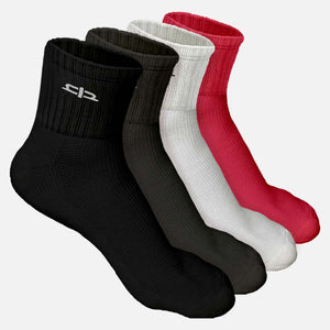 Bamboo Quarter Length Socks for Women - 4 Pairs