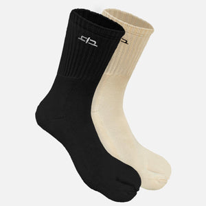 Bamboo Toe Calf Socks for Women - 2 Pairs