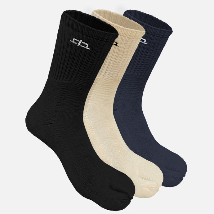 Bamboo Toe Calf Socks for Women - 3 Pairs