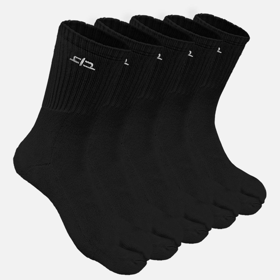 Bamboo Toe Calf Socks for Women - 5 Pairs