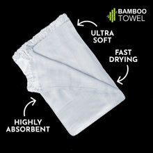 Load image into Gallery viewer, Heelium Bamboo Turkish Bath Towel - Set of 3
