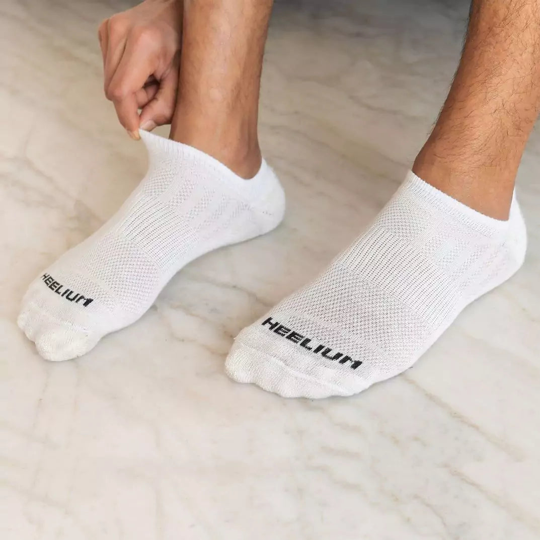 Heelium Bamboo Zero Socks for Men - 5 Pairs