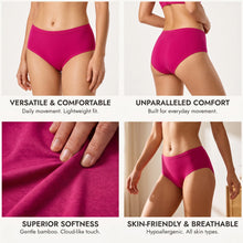 Load image into Gallery viewer, Heelium Bamboo Underwear Brief for Women - Pack of 1