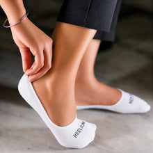 Load image into Gallery viewer, Heelium Bamboo No Show Socks for Women (Solid) - Pack of 5