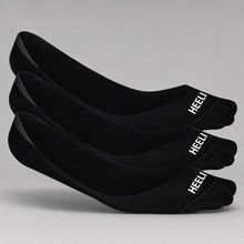 Load image into Gallery viewer, Heelium Bamboo No Show Socks for Women (Solid) - Pack of 3