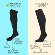 Load image into Gallery viewer, Bamboo Sports Stockings - 4 Pairs