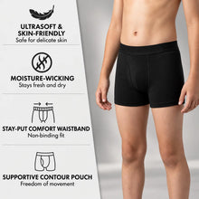 Load image into Gallery viewer, Heelium Bamboo Underwear Trunk For Boys - Pack of 2