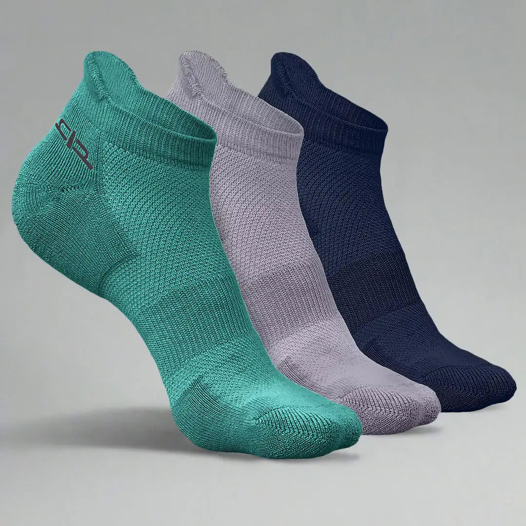 Heelium Bamboo Men Ankle Socks - 3 Pairs