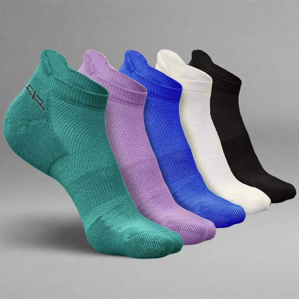 Heelium Bamboo Men Ankle Socks - 5 Pairs