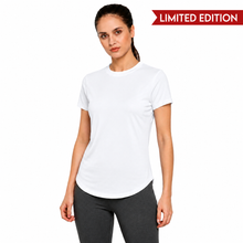 Load image into Gallery viewer, Heelium Bamboo Women's Tshirt | Ultra-Soft &amp; Anti-odour | Round Neck and Regular Fit | 3X Softer Than Cotton T-Shirt for Women