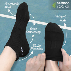 Bamboo Men Gift Set of 3 - Ankle Socks, Hand Towel & Resistance Band