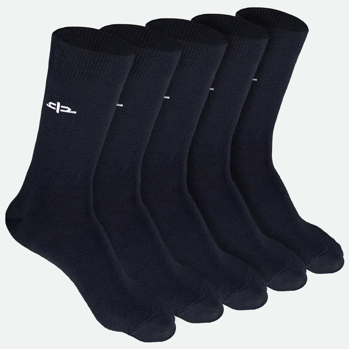 Bamboo Men Crew Socks (Thin & Light) - 5 Pairs