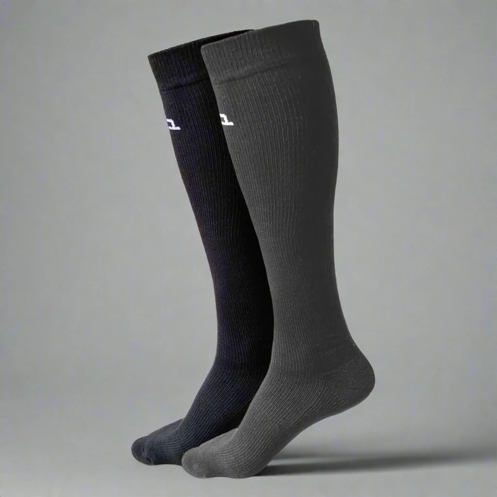 Bamboo Compression Socks - 2 Pairs