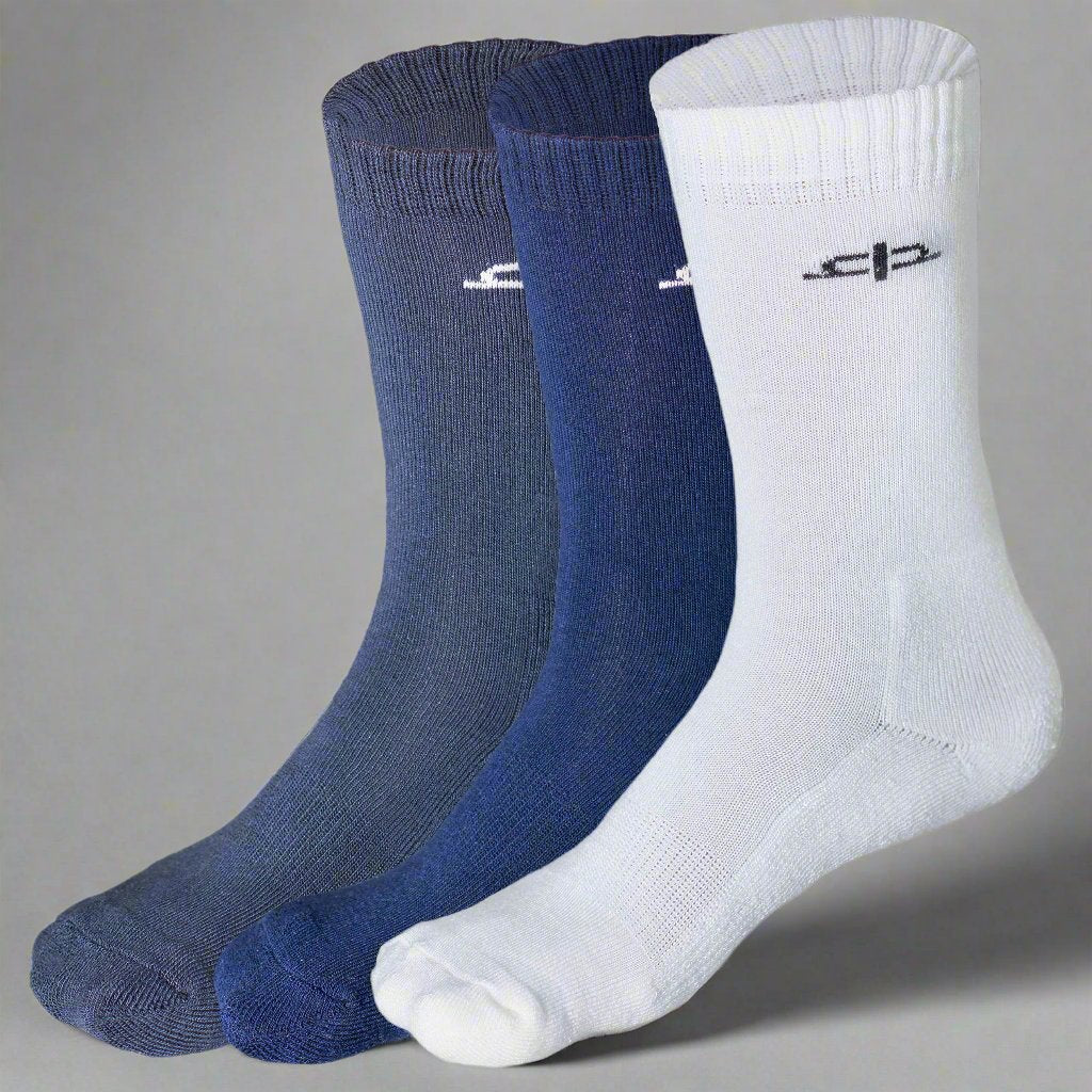 Heelium Bamboo Kids Crew Socks - 3 Pairs