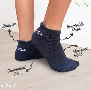 Bamboo Kids Ankle Socks - 3 Pairs