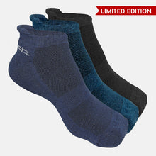 Load image into Gallery viewer, Bamboo Men Ankle Socks - 3 Pairs