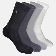 Load image into Gallery viewer, Bamboo Men Crew Socks (Solids) - 4 Pairs
