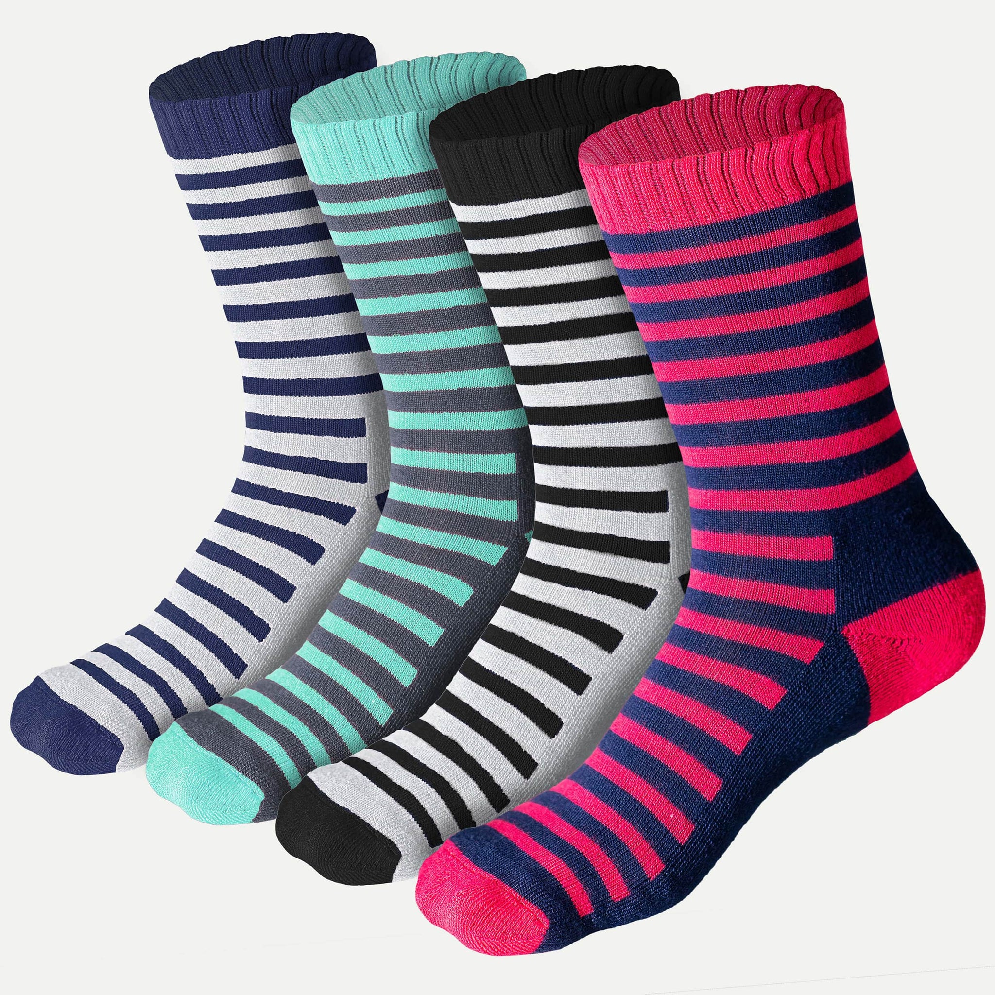 Bamboo Men Crew Socks (Thin & Light) - 3 Pairs – Heelium