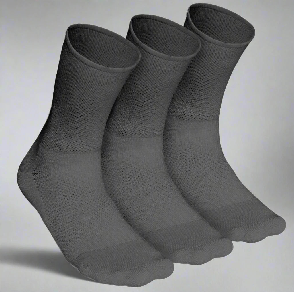 Bamboo Diabetic Socks - 3 Pairs