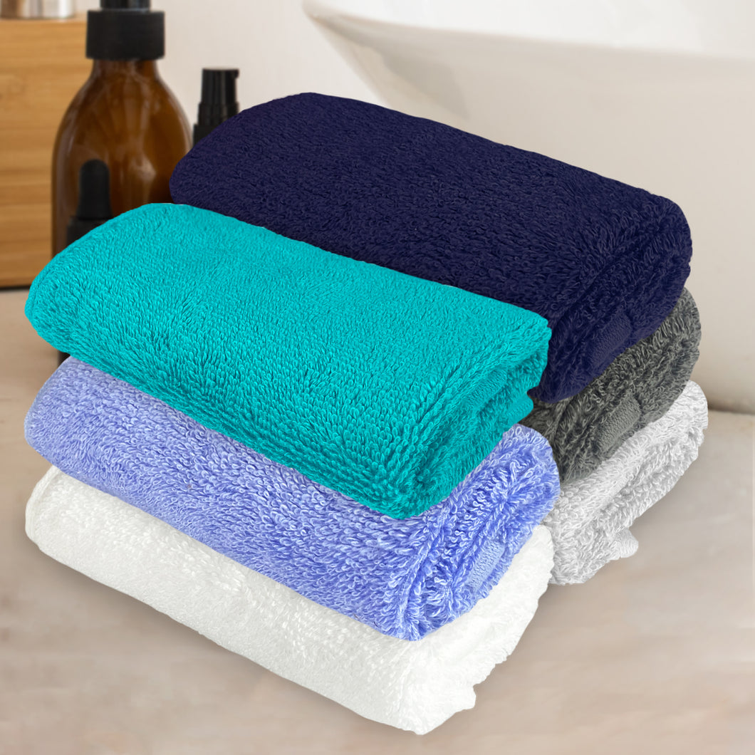 Heelium Bamboo Face Towels - Set of 6