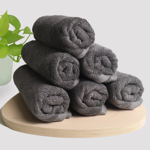 Bamboo Hand Towels - Set of 6