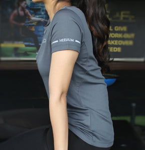 Side view of the t-shirt