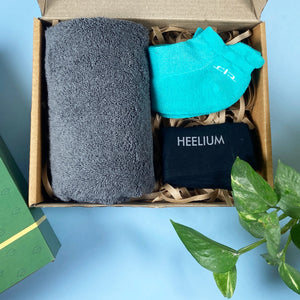 Bamboo Women Gift Set 1 - Ankle Socks, Hand Towel & Bandana